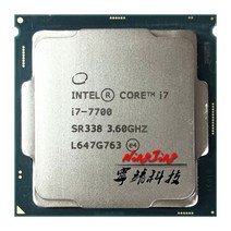 CPU 인텔 코어 i77700K i7 4.2 GHz 쿼드 8 스레드 CPU 프로세서 8M 91W LG 호환 호환A 1151, 한개옵션0