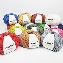 니트펫] 워시(WASHI) / 비스코스실 부직포실 가방실 - 구매 금액대별 사은품 증정, 103. 카멜