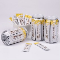 꿀벌의선물 벌꿀스틱 투명안전캔, 20포, 10g, 1개