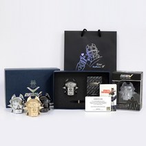 이안 로보트태권브이 자동차 차량용방향제 인테리어 자동차 디퓨져, 크롬실버(유광), 레몬유칼립투스