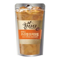 칸타타아이스 카라멜마끼아또 230ml 10개 파우치 x5각, 칸타타아이스 카라멜마끼아또 23