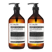 [썸머이벤트 초특가찬스] 에코리브 라벤더 테라피 바디워시 1000mlx2개, 단품