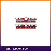 지프랭글러용품 지프랭글러jl용품 금속 자동차 펜더 배지 사이드 데칼 1 쌍 지프 랭글러 나침반 사령관 실, 05 NO.5