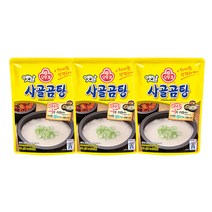 오뚜기 옛날 사골곰탕 국물, 500ml, 3개