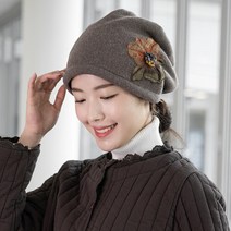 모슬린 여성 엄마옷 따뜻한 연꽃 비니모자 FCA112049 마담/미시옷/중년여성의류/빅사이즈/40대/50대/60대여성옷