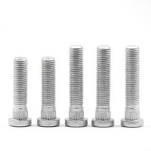 휠캡 수입차부품 볼트너트 1020 조각 knurled13mmM12 15 자동차 바퀴 러그 볼트 휠 길이 나사 포드 마즈다 현대 기아 재규어, 10PCS 43MM+M12x1.5