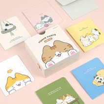 냥냥 카드세트 카드 편지 엽서 생일 축하카드 어린이집 유치원 답례품, 10000냥냥카드세트