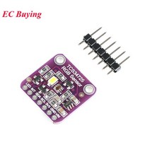 아두이노키트 프로그래밍 전자 아두이노 모듈 부품 Tcs34725 rgb 컬러 센서 모듈 iic i2c 개발 보드 diy 전자 pcb 보드 arduino 교체 tcs230 gy, 빨간색 board