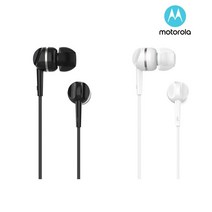 모토로라 모바일용이어폰 EARBUDS105 통화 음악 WA674E3, 수앤진쿠팡 화이트