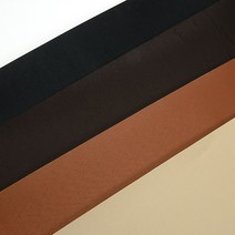 접착 지갑 우라 안감 가방 만들기 가죽공예 부자재 (폭 50cm x 길이 120cm), 탄
