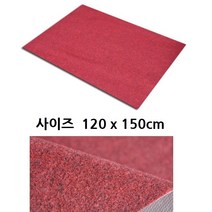 아파트 대리석 승강기바닥 대형현관매트추천 식당카페트 카펫매트 업소용현관매트 출입문발판, 레드