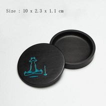 고급 벼루 돌벼루 서예용품 단계연 중국어 작은 휴대용 달 필 회화 도구 연 삭에 대 한, Style 5