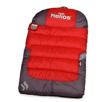 Helios Trail-Barker 블랙샤크 기술이 적용된 멀티 표면 여행용 강아지 침대 원 사이즈 레드 다크 그레이 1278638, Red, Dark Grey