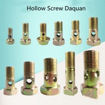 20 pcs m6 m8 m10 m12 m14 m16 m18 중공 나사 디젤 엔진 오일 recyle 리턴 튜브 힌지 유압 오일 볼트 나사, M12X1.25X32 20PCS
