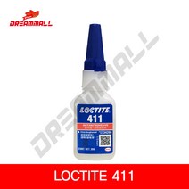 LOCTITE 록타이트 411 순간접착제 20g (고점도갭필)