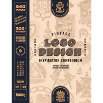 (영문도서) Vintage Logo Design Inspiration Compendium Paperback, Avenue House Press Pty Ltd, English, 9781925968583