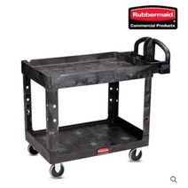 러버메이드 2단 다용도 카트 식당서빙용카트 운반차 이동식카트 업소용, 1개, 소형