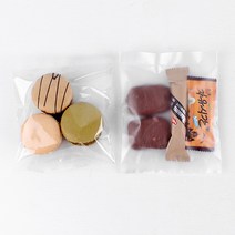 더팩 투명/반투명 쿠키봉투 7종, 반투명 (100장), 6. 120x140