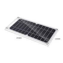 태양열충전기 휴대용 태양광 밧데리 보조 배터리 1pc 30w15w106w2w 5v 출력, 6w