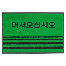 유니온카페트 상업용Mat 빌딩 내외부용 기능성매트 발매트, 카펫매트(그린)