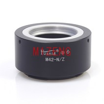 M42-N/Z 어댑터 링 삼각대 m42 렌즈 용 nikon Z Z6 Z7 NZ z50 미러리스 카메라 바디, 03 with long tripod