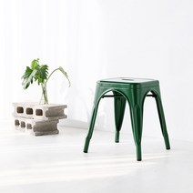 마켓비 390 빈티지스툴 1025F, 색상:그린, 1개