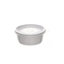더담다 일회용 소스컵 231 소 105 x 45 mm 백색, 1개입, 100개