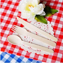 핸디몰 나무수저 포크 나이프세트(2세트)(목공예 그리고 꾸미기DIY), 1세트(2개)