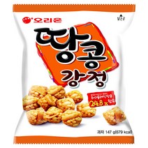 오리온 땅콩강정 147g x5개 / 견과류강정 오리온과자