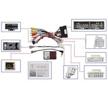 자동차카오디오 Canbus Box 디코더 HY-SS-04 현대 산타페 IX45 배선 하네스 전원 케이블 자동차 라디오 멀티미디어용 안드로이드, 한개옵션0