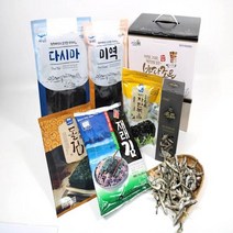 [바다좋은] 완도 건어물선물세트 2호 김 멸치 다시마 미역 각종 건포류