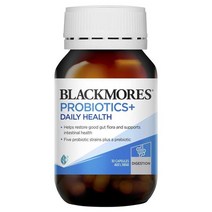 뉴질랜드 직구 블랙모어스 Probiotics+ Daily 프리바이오틱 prebiotic Lactobacillus 30Cap 1PACK, 수량, 상세참조
