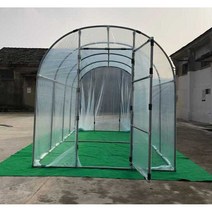 조립식 비닐하우스 자재 농막 창고 온실 농사 채소용, 가로 2m 세로 2m 높이 2m(필름포함)