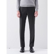 로가디스 로가디스 REGULAR FIT G.LUXE 블루 캐시미어 혼방 솔리드 정장 팬츠 (RX1902N04P)