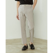 [헤지스 남성] [22SS] HZPA2B403I2 베이지 잔체크 시어서커 슬랙스SETUP