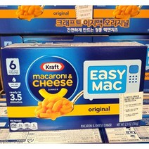 크래프트 맥앤치즈 오리지널 61g x 6입, 366g, 1개