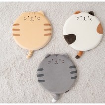 혼수방 냐옹이 극세사 메모리폼 방석