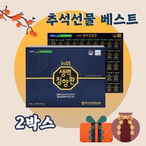 (고함량 100환) 농협 생력침향환 3.75g X 100환 선물세트+쇼핑백 (침향22%) 대용량 고함량 침향단, 375g, 2박스