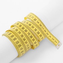 바디측정 피팅 줄자(3M) (옐로우) 피팅 3M 바디측정