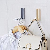 벽부착식 옷걸이고정헹거 접착식 현관 우산 가방행거 와이셔츠 코트