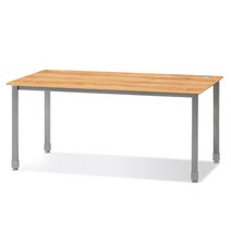 토파스 MIX 책상 국산 메탈다리, 원목 W1200 D800 H720