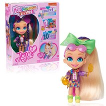 JoJo Siwa Hairdorables Loves 수집용 인형 시리즈 4 캔디 타임 10가지 서프라이즈 포함 Just Play 제작, Hairdorables Loves JoJo
