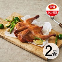하림 훈제통닭630g 2봉, 단품