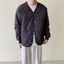 모모코 루즈핏 퀼팅 깔깔이 자켓 (3color)