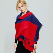 F/W 여자 빅사이즈 양면 숄 머플러 목도리 크리스마스 기념일 선물