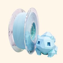 킹룬코리아 3D프린터 1.75mm PLA 필라멘트 1KG, PLA 파스텔_스카이블루