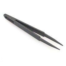 플라스틱 TWEEZER 정밀 핀셋 120mm 둥근 전자 비즈 큰, 반하다 본상품선택, 상세페이지 참조
