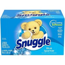 Snuggle 스너글 섬유 유연제 시트형 230매, 1개