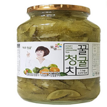 제주 꽃샘 청귤청 1kg 풋귤 재래귤