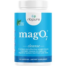 수입보충제 nbpure Mag O7 산소 소화 시스템 및 결장 정화 해독 캡슐 90개, [01] 90개1팩